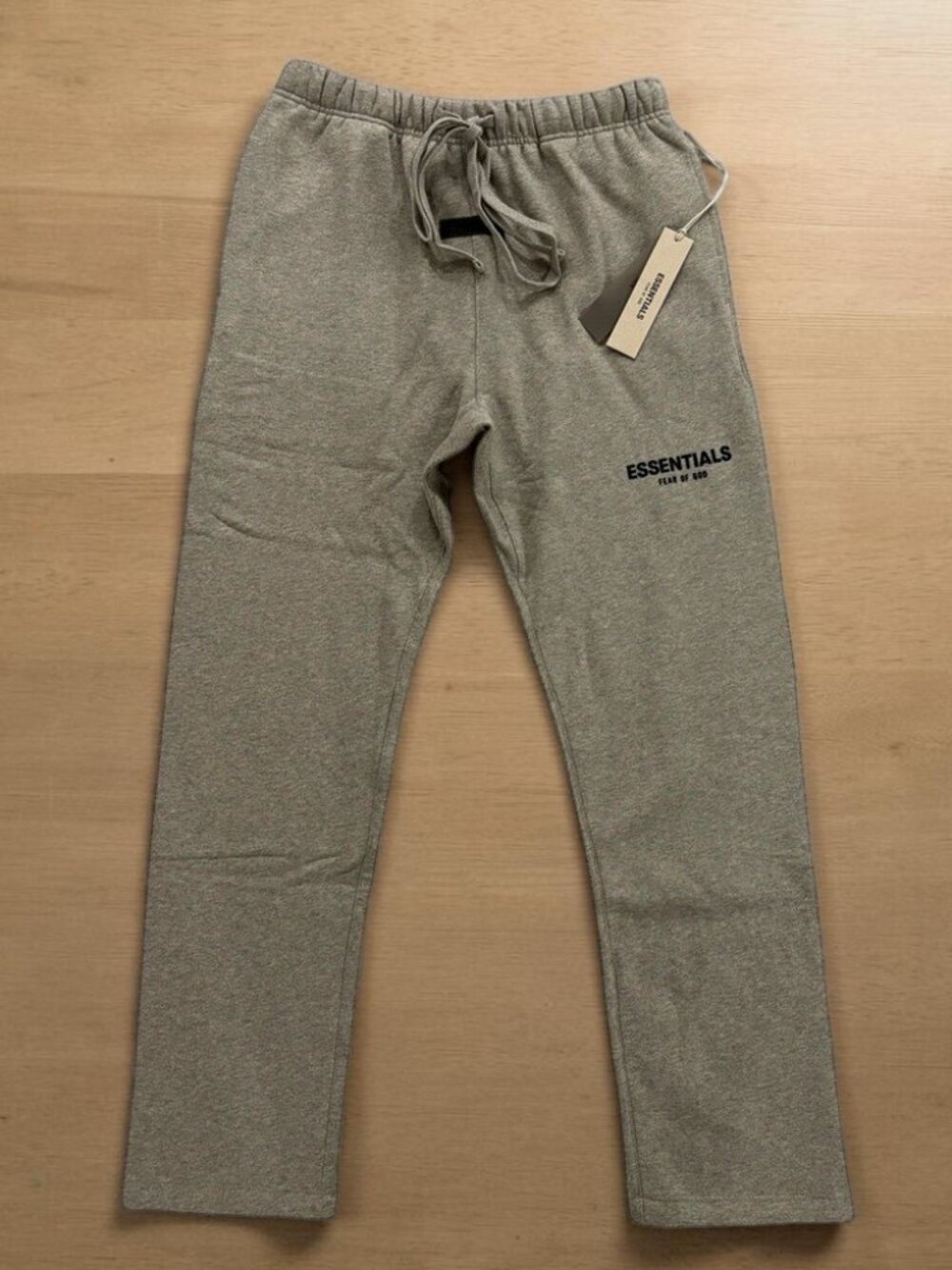 Dark Oatmeal Essentials Fear Of God Sweatpants SS22 Size S-M